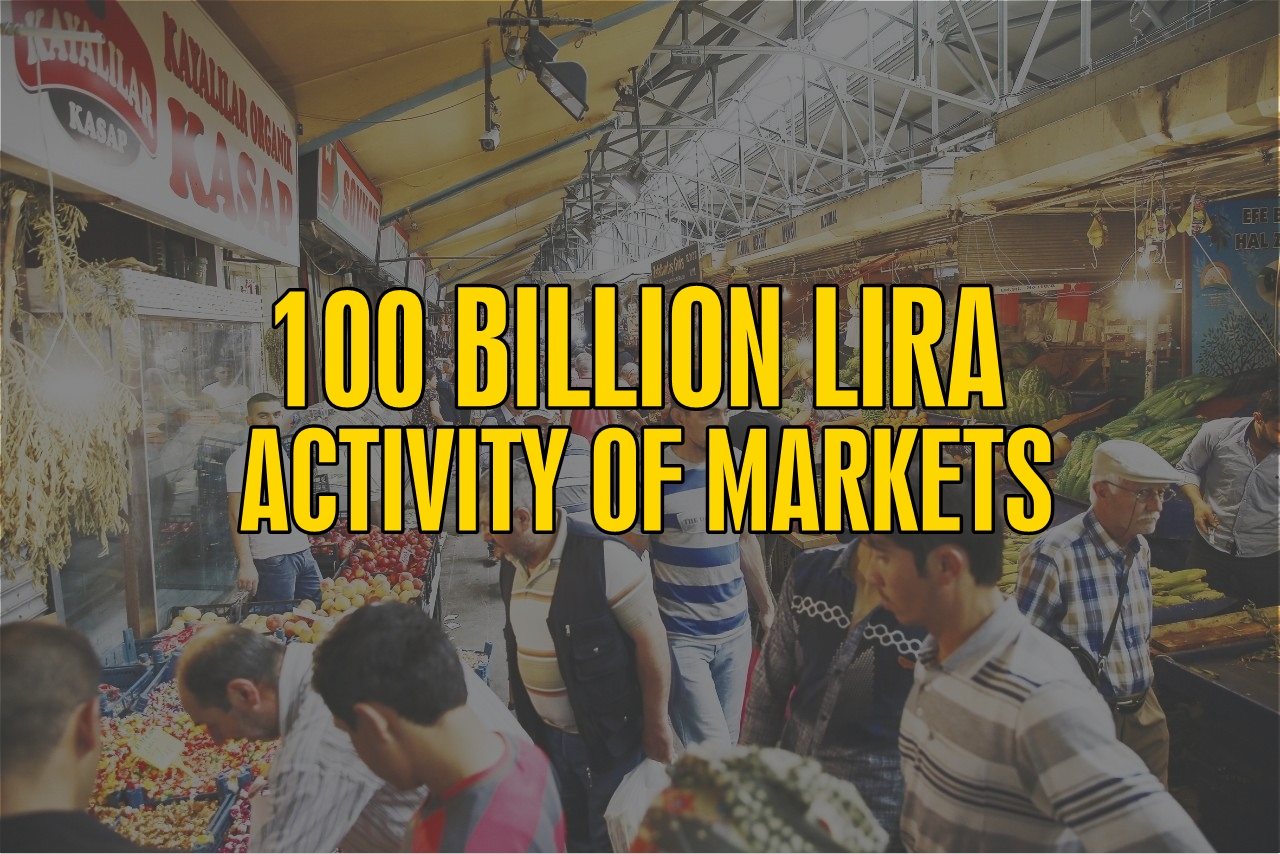 100 billion lira activity of the markets