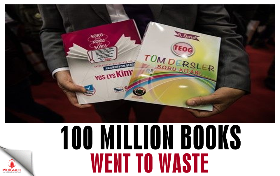 100 million books went to waste