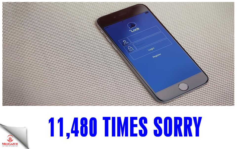 11,480 times sorry!