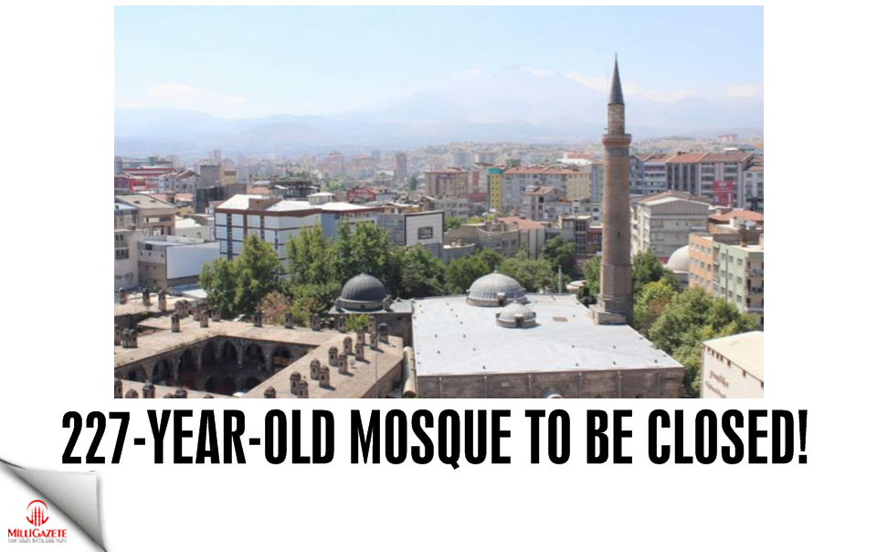 227-year-old mosque to be closed!