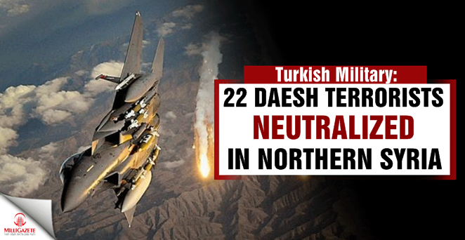 22 Daesh terrorists neutralized in northern Syria