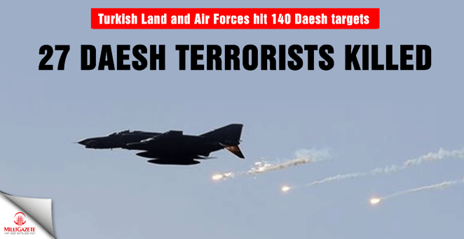 27 Daesh terrorists killed in Syria