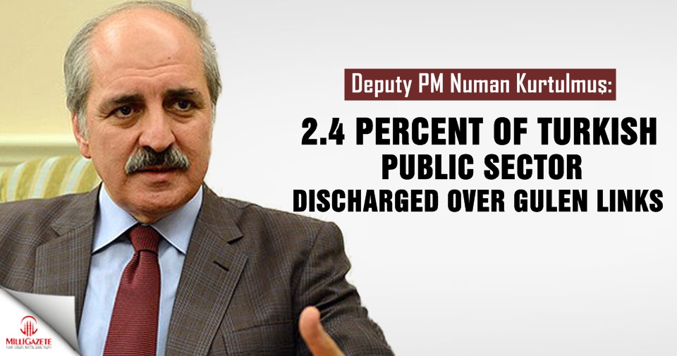 '2.4 percent of Turkish public sector discharged over Gülen links'