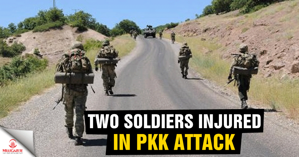 2 soldiers injured in PKK attack in SE Turkey