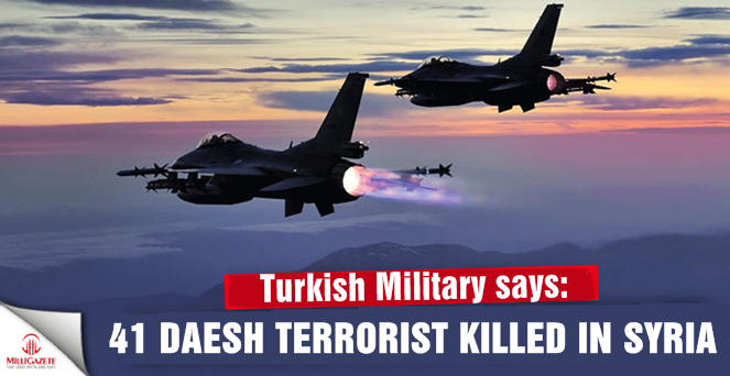 41 Daesh terrorists killed in northern Syria
