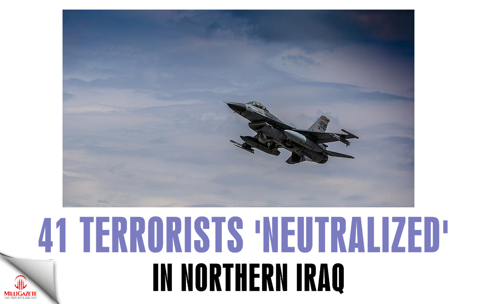 41 terrorists 'neutralized' in N. Iraq