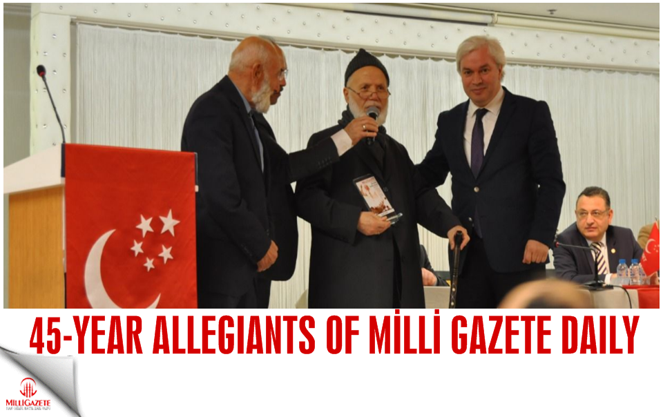 45-year allegiants of Milli Gazete daily