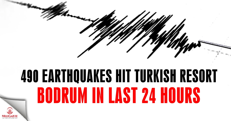490 earthquakes hit Turkish resort Bodrum in last 24 hours