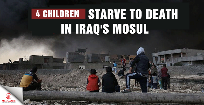 4 children starve to death in Iraq's Mosul