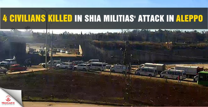 4 civilians killed in Shia militias' attack in Aleppo