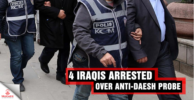4 Iraqis arrested in anti-Daesh probe