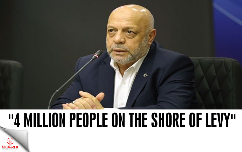 4 million people on the shore of levy