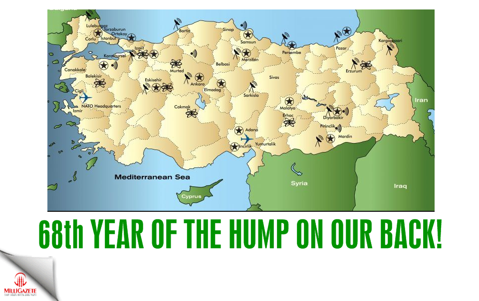 68th year of the hump on our back