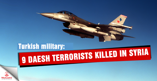 9 Daesh terrorists 'neutralized' in northern Syria