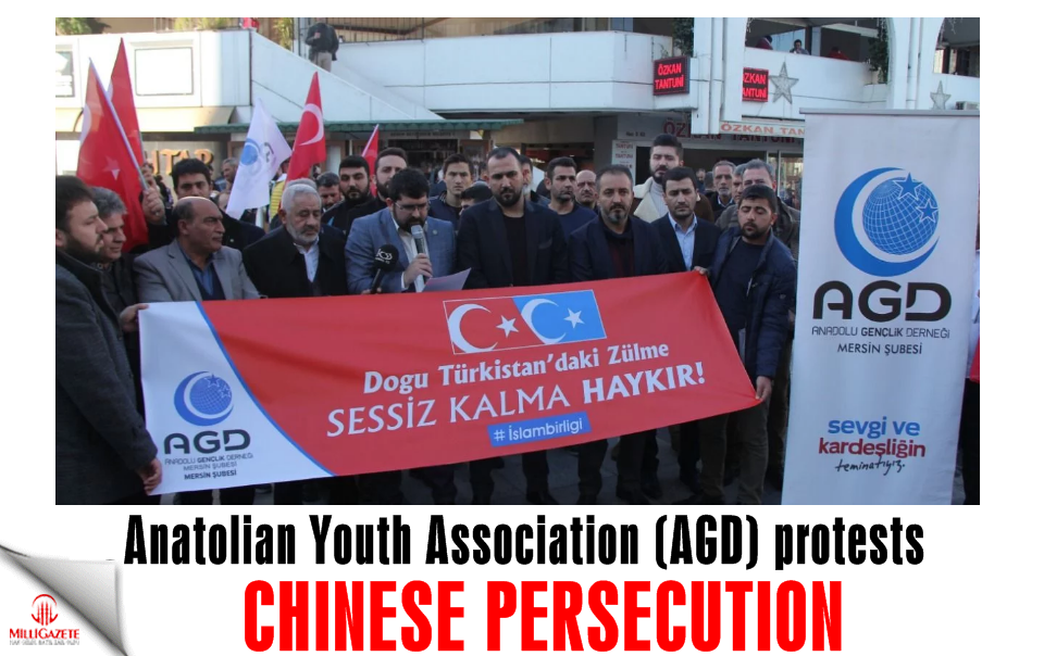 AGD protests against Chinese persecution