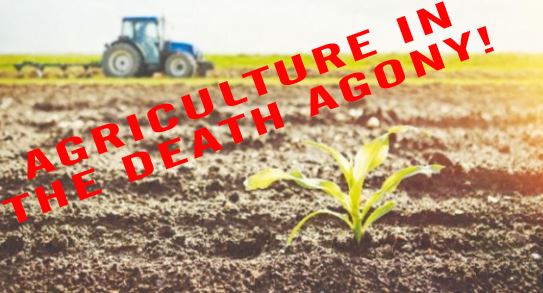 Agriculture in the death agony!