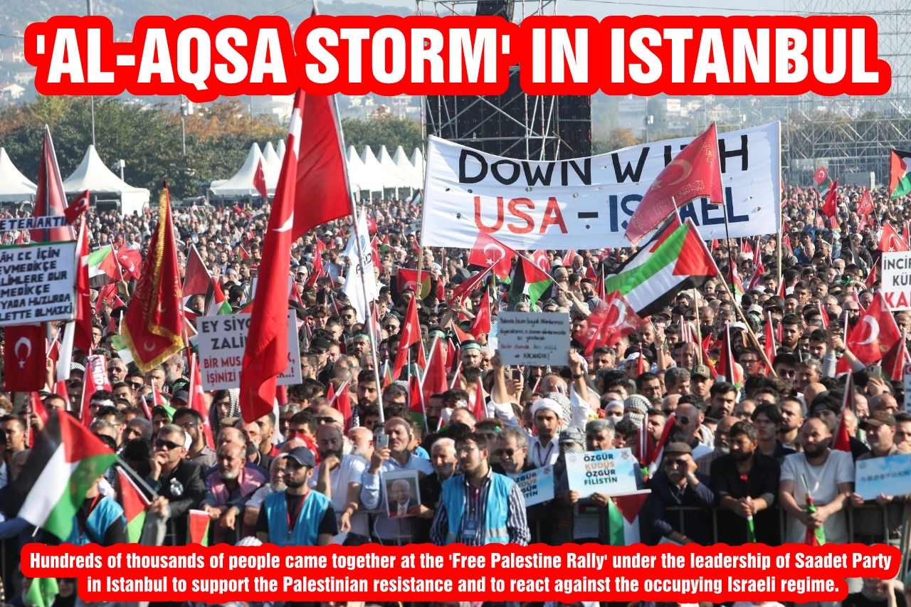 'Al-Aqsa Storm' in Istanbul! 