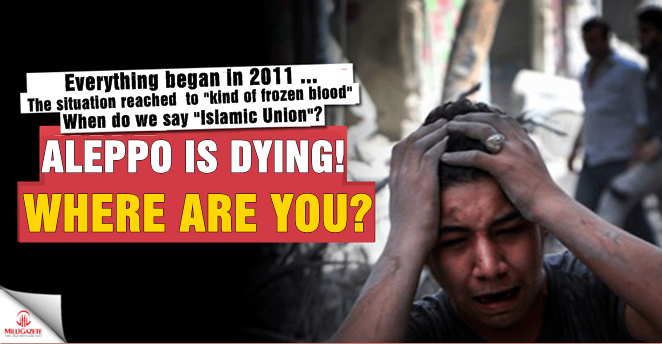 Aleppo is dying! Where are you?