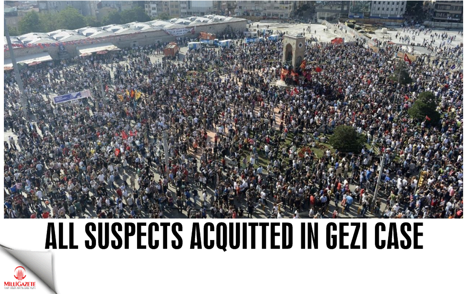 All suspects acquitted in Gezi case