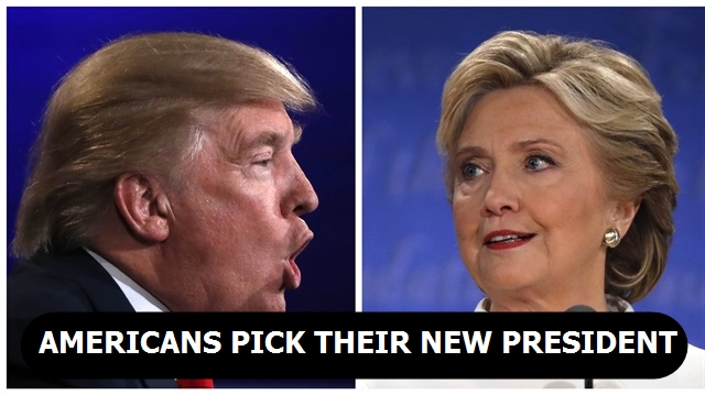 Americans pick their new president