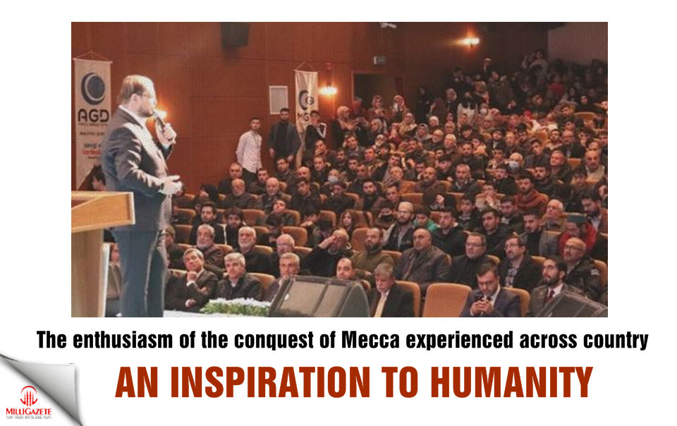 An inspiration to humanity: The enthusiasm of the conquest of Mecca experienced across country
