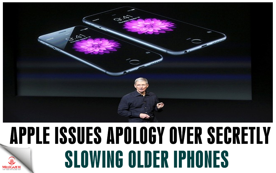 Apple issues apology over secretly slowing older iPhones