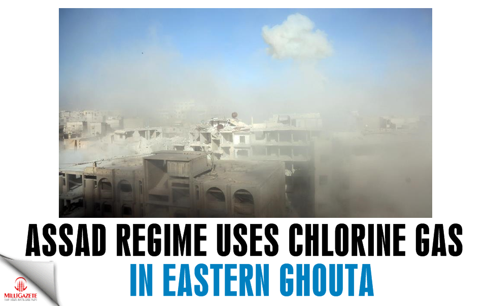 Assad regime uses chlorine gas in Eastern Ghouta