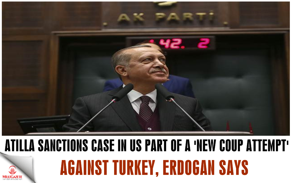Atilla sanctions case in US part of a ‘new coup attempt’ against Turkey: Erdoğan