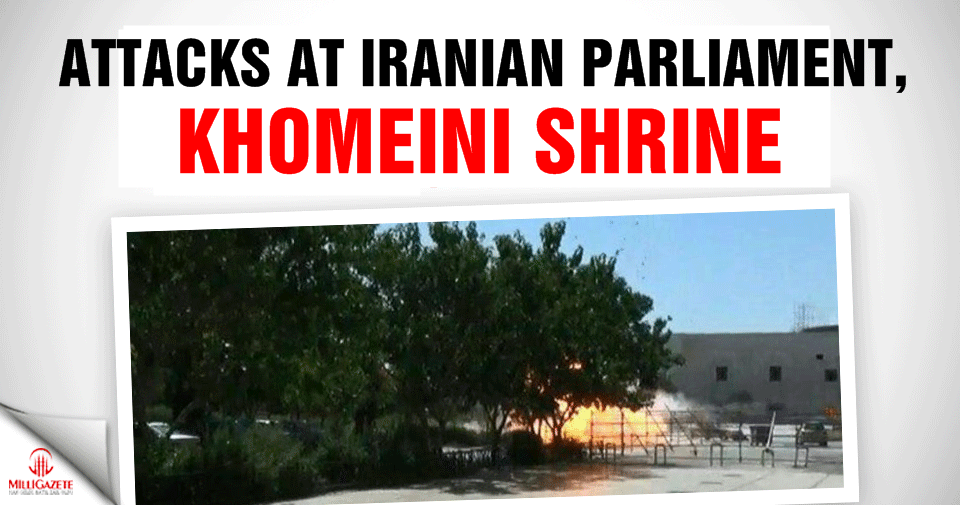 Attacks at Iranian parliament, Khomeini shrine