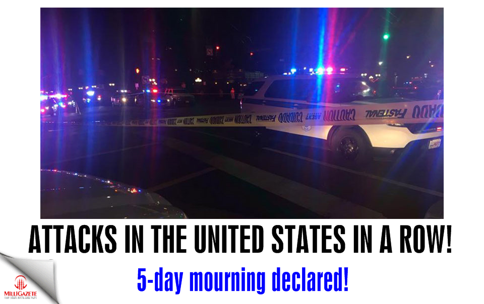 Attacks in the US in a row! 5-day mourning declared
