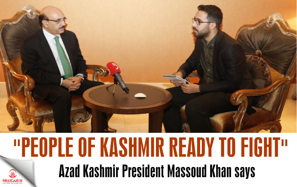 Azad Kashmir President Khan: 