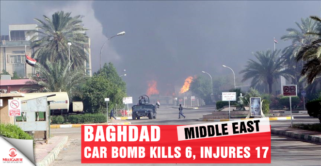Baghdad car bomb kills 6, injures 17