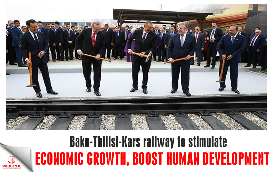 Baku-Tbilisi-Kars railway to stimulate economic growth, boost human development