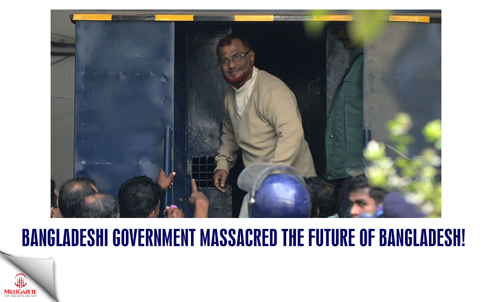 Bangladeshi government massacred the future of Bangladesh