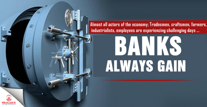 Banks always gain