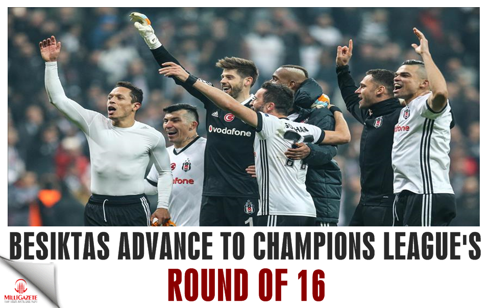Besiktas advance to Champions League's Round of 16