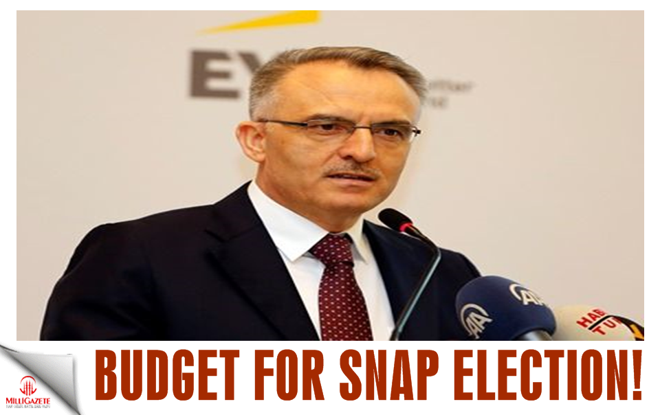Budget for snap election