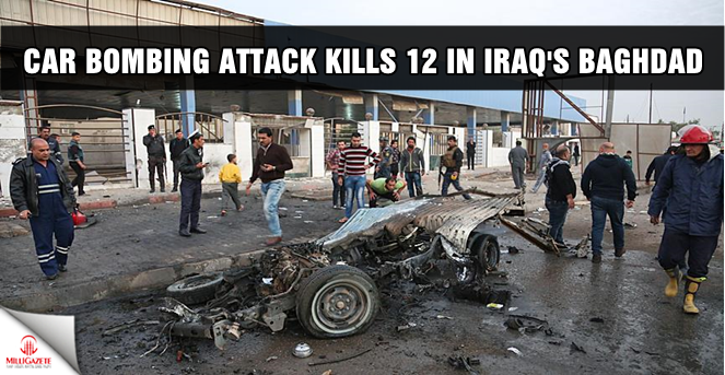Car bombing attack kills 12 in Iraq's Baghdad