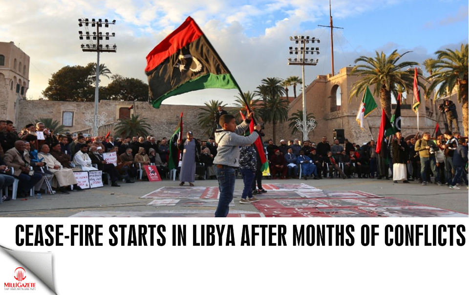 Cease-fire starts in Libya after months of conflicts