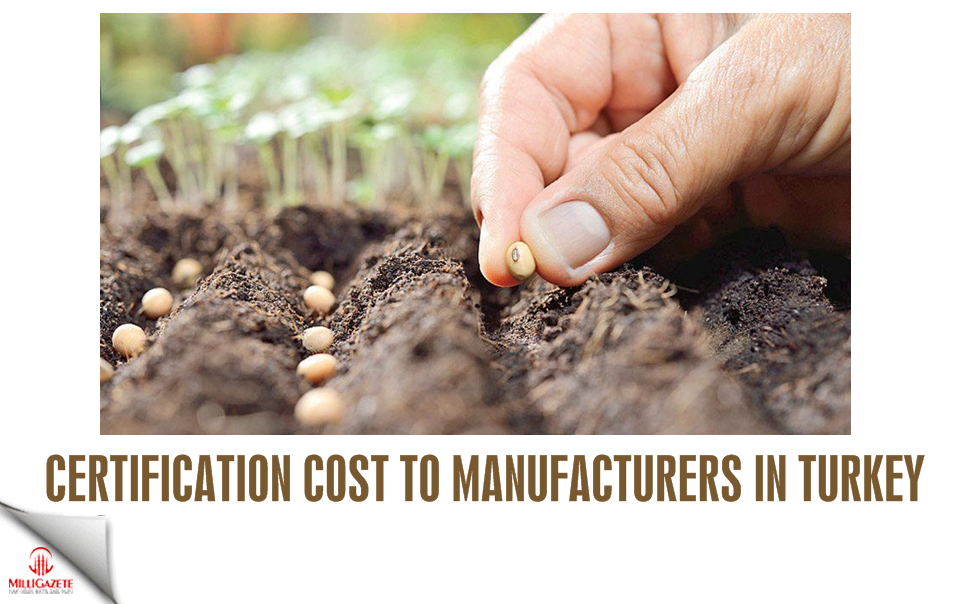 Certification cost to manufacturers in Turkey