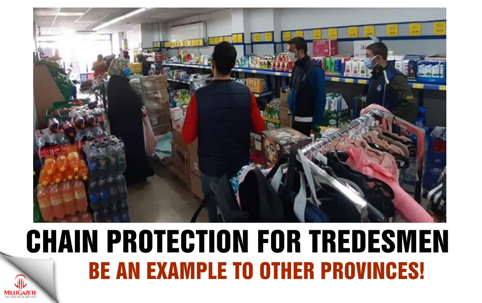 Chain protection for tradesmen, be an example to other provinces!