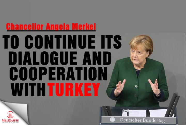 Chancellor Angela Merkel `to continue dialogue with Turkey`