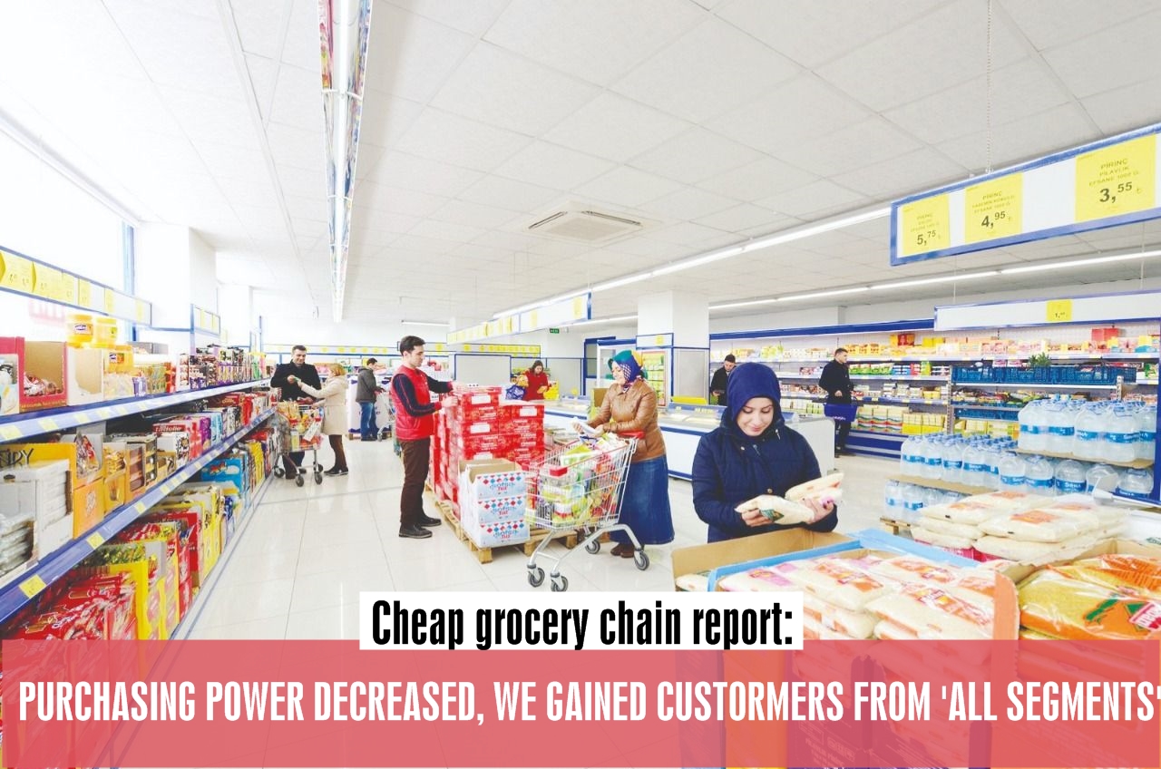 Cheap grocery chain report: Purchasing power decreased, we gained customers from 'all segments'