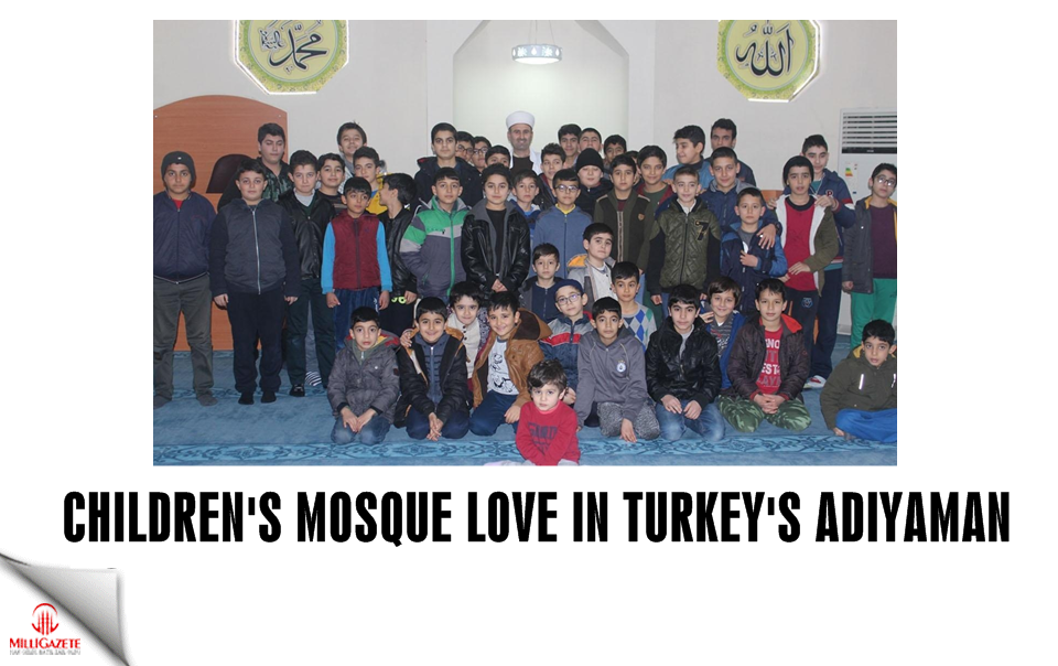Children's mosque love in Turkey's Adıyaman