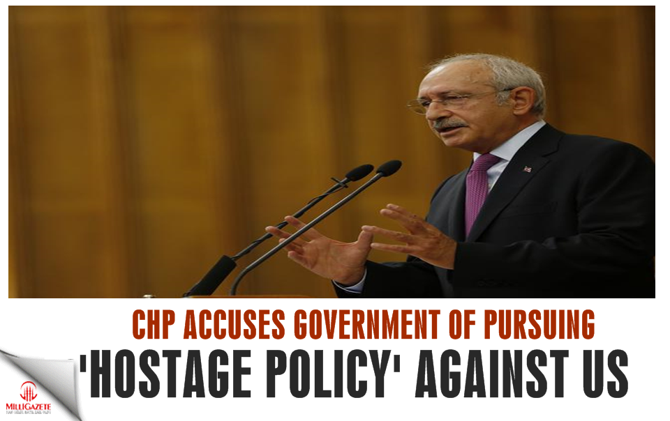 CHP accuses gov’t of pursuing ‘hostage policy’ against US