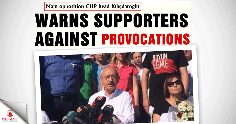 Chp head warns supporters against provocations