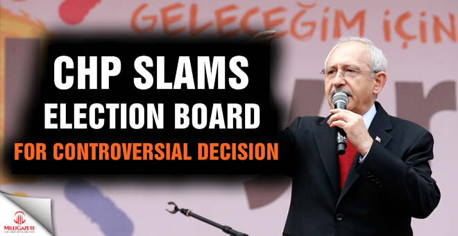 CHP slams election board for controversial decision