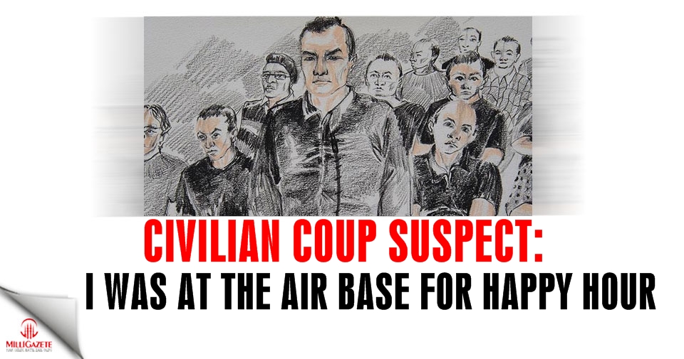 Civilian coup suspect: I was at the air base for happy hour