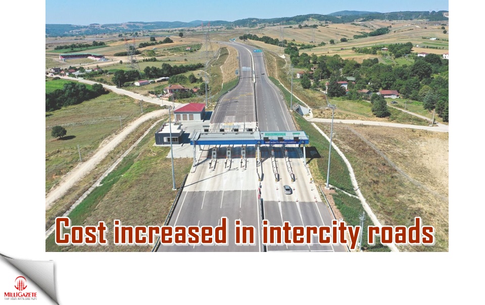 Cost increased in intercity roads