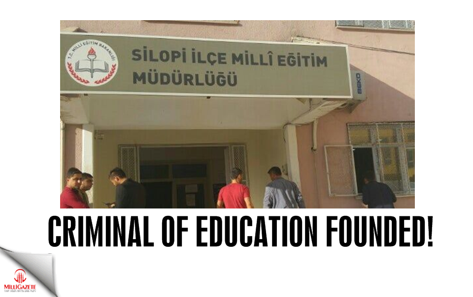 Criminal of education founded!